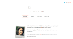 Desktop Screenshot of kirstystuart.com